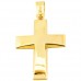 Χρυσός βαπτιστικός σταυρός Κ14